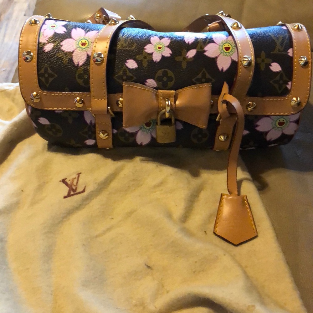 Luis Vuitton cherry blossom bag